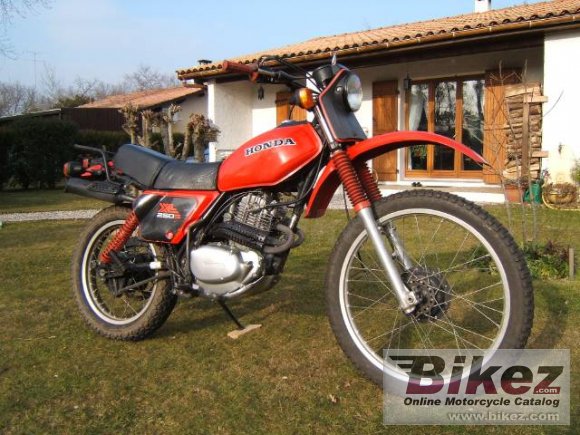 1982 Honda XL 250 S photo